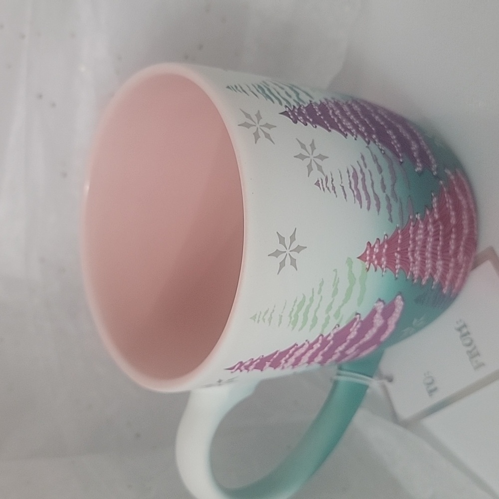 Peppermint & Pine Christmas Pine Tree Mug, NWT - Picture 3 of 4